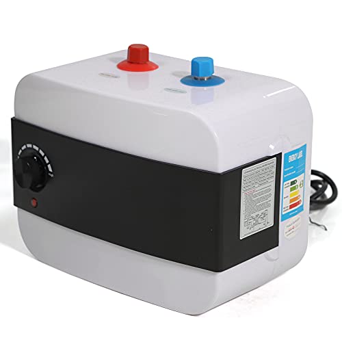 Durchlauferhitzer 6500W Elektrisch Mit Touchscreen & Duschset - Mini Sofort Warmwasserbereiter Wandmontage 30-55°C Weiß