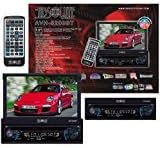 Absolute AVH-5200BT 7-Inch In-Dash Touch Screen DVD Multimedia Player with Detachable Front Panel Built in Bluetooth and Analog TV Tuner SD Card Slot/USB