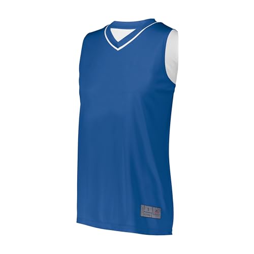 Augusta Sportswear Feminino 154, Azul royal/branco, G