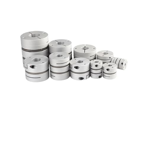 Single diaphragm elastic coupling high torque aluminum alloy coupling encoder motor connection keyable DWQ-26x26 CNC parts(DWQ-2