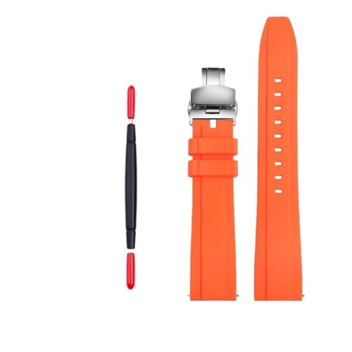 [X] IW o[ EHb`oh IKɓK ~h[ɓK V`YɓK ZCR[ɓK VR Xgoh uXbg 20MM 22MM Y X|[cEHb`ANZT[(A-orange silver,22mm)