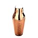 650ml Silver Rose Gold Gold Black Classic Elegant Bar Cocktail Shaker Bartender Bar Herramienta de acero inoxidable Coctel francés Coctelero (Color : Rose Gold)