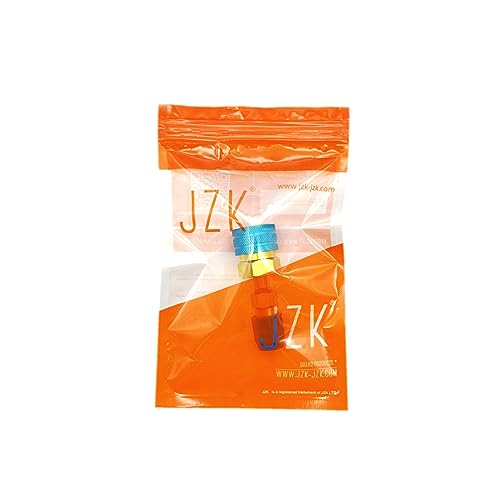 JZK R1234YF auf R134A Adapter für Auto AC, R1234YF auf R134A Low Side Quick Coupler Connector, Auto Klimaanlage Armaturen