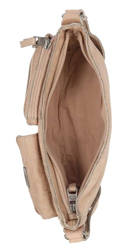 Harley-Davidson Women's Washed Genuine Leather Shoulder Bag Purse - Brush Tan3