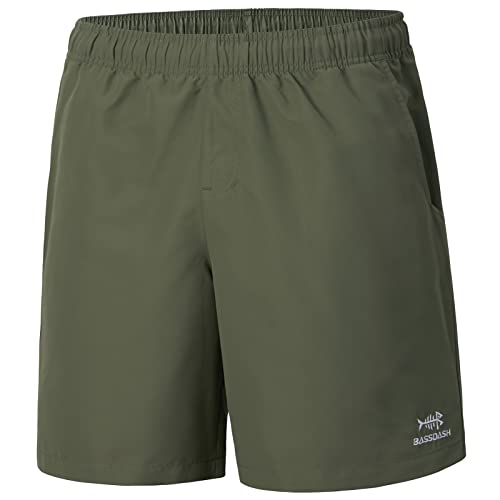 BASSDASH Men's Quick Dry Fishing Water Shorts