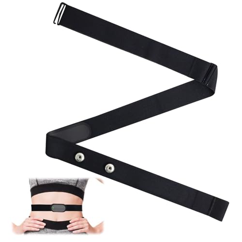 Annlpoy Faszien Elastica Regolabile per Cardiofrequenzimetro (70 cm bis 105 cm) kompatibel mit Con per Wahoo Polar H10 H9 Coospo Magene LivloV, Ideale per Corsa Ciclismo