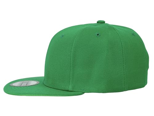 Image of Gelante Plain Blank Flat Brim Adjustable Snapback Baseball Caps Wholesale LOT 12 Pack