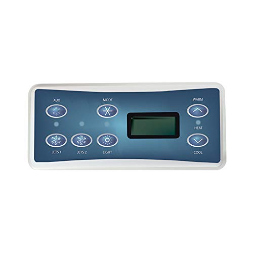 Hydro Quip 3454170K VL701S LCD Spa Side Controler and Overlay