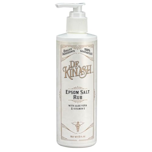 Dr. KinashTM Epsom Salt Rub, 8 oz.