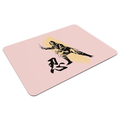 Sets de table rose ninja manga grand format lavables pour protéger efficacement votre table - 3