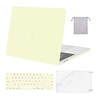 Custodia Rigida MOSISO Per MacBook Pro 13" M2/M1 - Ultra Thin Trasparente Blu Notte - Foto 5