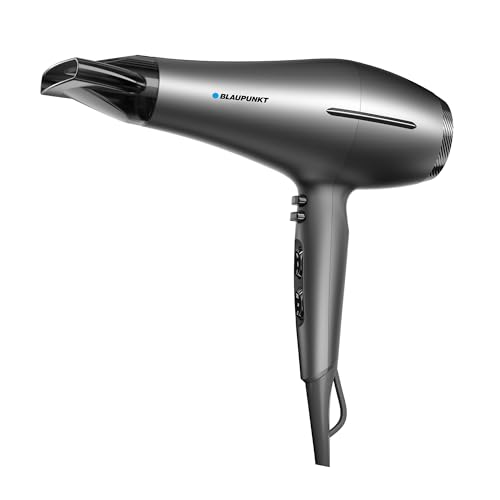 Blaupunkt Professional Hair Dryer 2400W – Ionic Function, 3 Heat & 2 Speed Settings, Cool Shot, Diffuser & Concentrator Attachments, Lightweight Design, Removable Filter