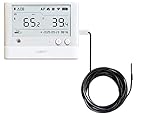 UbiBot Industrial Wireless Remote Temperature Humidity Ambient Light Sensor 2.4GHZ WiFi 24/7 Alerts Data Logger Monitor Anywhere! IFTTT WS1 PRO Temperature Probe Combo