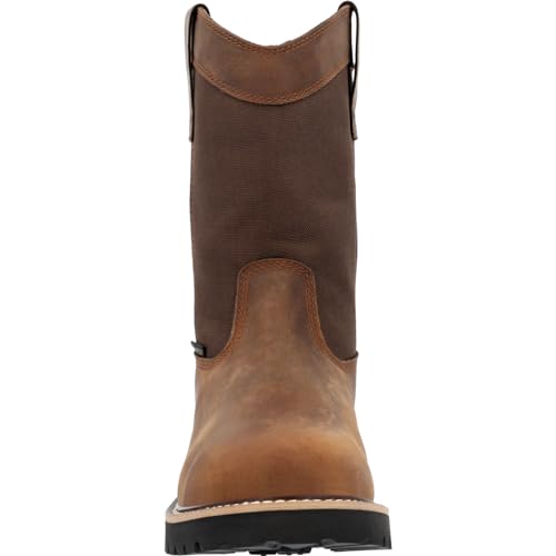 Image of Georgia Boot Core 37 Waterproof 10 inch Pull-On Work Boot