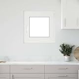 Kellerfenster RISOR 60x60 cm Anthrazit, Dreh Kipp DIN Rechts, Robustes PVC-Fenster mit 5-Kammer-System, Dreifachverglasung, sichere Verriegelung, ideal für Keller, Garage