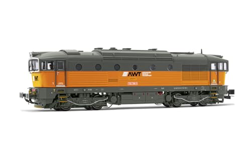 Locomotive Diesel 4 Essieux D7537 Rivarossi HR2928S Système Digital DCC