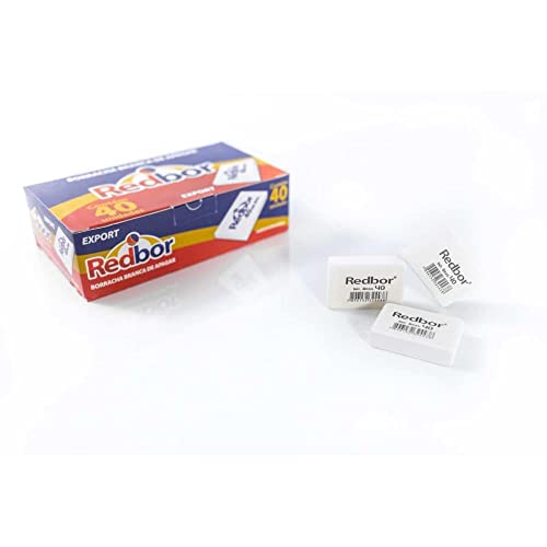 Red Bor BR40, Borracha, Multicor, Pacote de 40