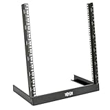 Tripp Lite 12U 2-Post Open Frame Desktop Server Components Rack with Threaded Holes, Free Standing (SR2POST12)