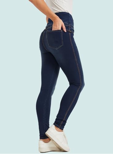 High Waisted Jegging for Women Premium Stretch Slim Fit Jeans Tummy Control Comfort with Everyday Casual Style2