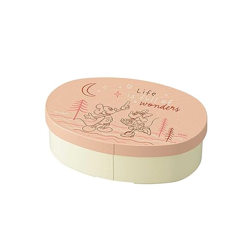 カノー ディズニー ミッキーアドベンチャー 抗菌 ランチボックス 475ml ピンク 74465