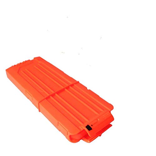 12 reload clip logs round magazine nerf gun dart replacement orange magazine for nerf guns