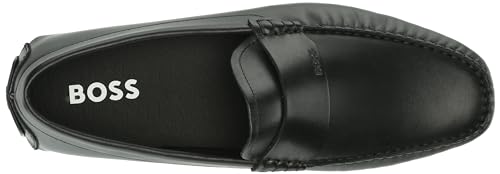 Image of BOSS Men's Smooth Leather Slip on Drivers