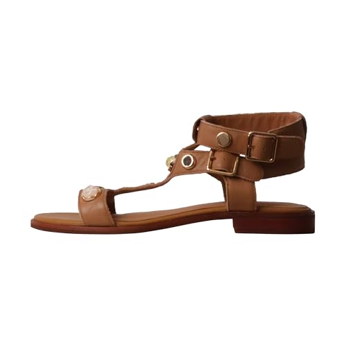 Sandales cuir Emilie Karston Athena idéales pour flâner en ville tout l'été
