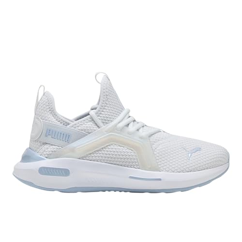 Image of Puma Women's Softride Enzo 5 Cross Training Shoes, Silver Mist-Haute Tropic-Gold Moon AH25, 9.5