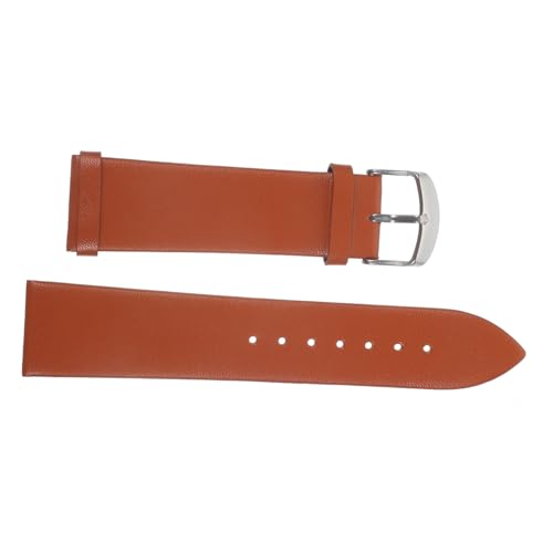 BESTYASH Leather Watch Band Thick Strap Buckle Comfortable and Sweat Daily Wear and Any Occasion