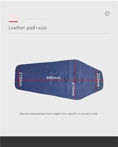 Housse de selle moto antidérapante en bleu pour restaurer votre moto de cross
