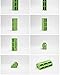 Simple Scribe Scribing Tool for Woodworking, Carpentry Tool Ideal for Cabinets, Countertops, Flooring, and Paneling, Multipurpose Pencil Scribe Tool for Marking (Green)