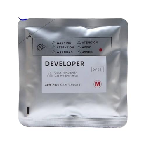 Développeur CMYK compatible C454 pour corriger les impressions pâles et les textes flous