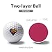 U.S.A. State of Arizona Flags Heart Custom Golf Ball Soft Practice Golf Balls Performance Distance and Speed for Indoor Outdoor