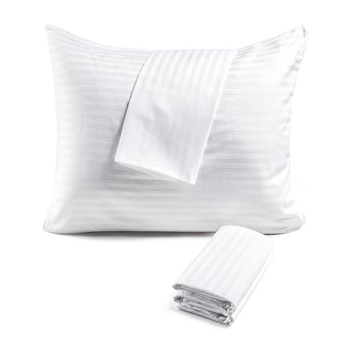 FAUNNA Kissenbezüge 60 x 60 cm, 4er Set, 100% Baumwolle mit Reißverschluss – Ansicht 1