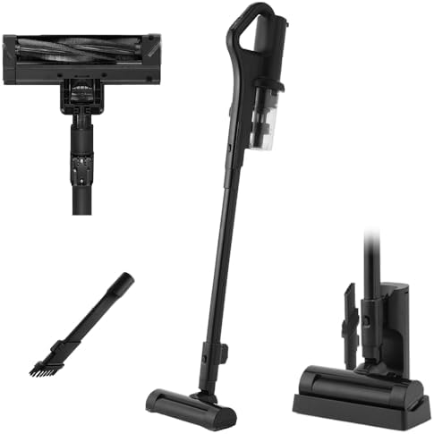 （15:30時点） 【壁際のゴミも取り逃さない】アイリスオーヤマ コードレス掃除機 軽量1.3kg 置くだけで充電 きわまでヘッド パワーヘッド搭載 ハンディクリーナー SCD-AZ18P2-B【Amazon.co.jp限定】