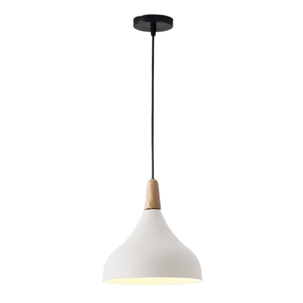 STVDEDG Nordic Macaron Style Lamp Chandelier E27 Source Single Head Hanging Lamp Creative and Unique Metal Pendant Light Colorful Farmhouse Lighting Fixture for Kitchen Island,Bedroom, Porch, Garage
