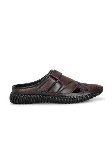 Image of KASTAVA KS 102X Comfortable Premium Synthetic Casual Sandals | Adjust Velcro Closure | Lightweight Everyday Wear Sandals for Men
