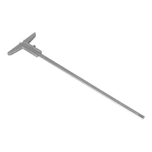 Pied à Coulisse de Profondeur Jauge de Métal 0.02mm Micromètre de Haute Précision Pied à Coulisse Outil de Mesure Pied à Coulisse de Profondeur (0-300)