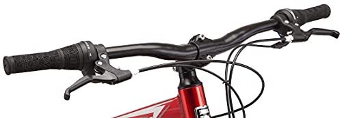 Mongoose Flatrock Dx Men And Women Hardtail Mountain Bike, 29-Inch Wheels, 21 Speed Twist Shifters, 18-Inch Lightweight Aluminum Frame, Red #TOP2