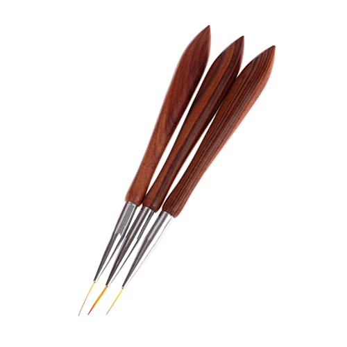 Caneta delineadora Nail Art Nylon tubo de cobre sândalo arte para unhas delineador caneta arte para