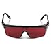 DMITER Red Laser Glasses, Enhanced Visibility Laser Safety Glasses, LG01R Adjustable Eye Protection Glasses for Red Laser Level, Rotary Lasers, and Multi-Line Laser Tools - Includes Protective Box