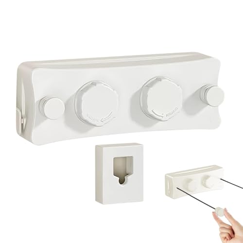 Nevpuose KI2426 Wäscheleine Wandmontage System