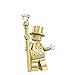GXDHOME Mr Gold Décorations de Gâteaux Mini Figurines Set,Figure Jouets Happy Birthday Cake Toppers,Cupcake Toppers Déco Gâteau Anniversaire, Gâteau Toppers pour Enfants
