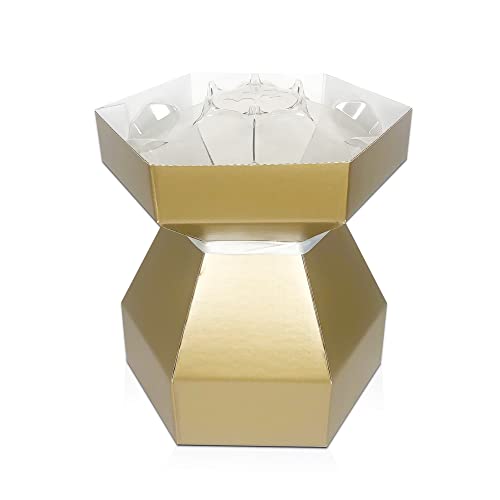 The Cake Decorating Co. Cupcake Bouquet Box Kit Gold