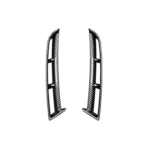Qchbkj Automotive Interior Front Fog Light Vent Cover Style ABS Material Compatible For Hyundai Tucson NX4 2022 2023 2024 Trim A