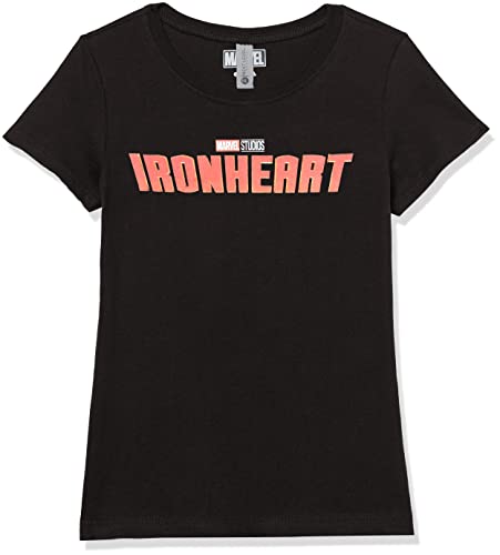 T-shirt Ironheart Marvel fille noir M idéal pour le collège
