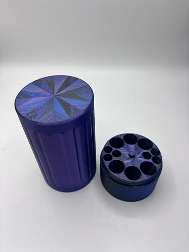 3D Injection Pen + Cartridge Case – 6 Pens & 6 Cartridges (Black/Blue/Purple)