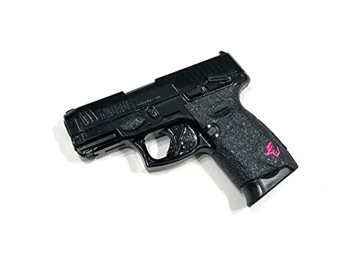 Handleitgrips Textured Rubber Gun Grip Tape Enhancement For Taurus G3C With Pink Inserts #TOP6