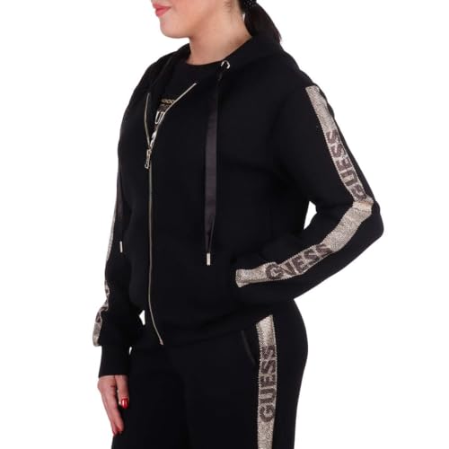 GUESS Eco Rhinestone Signature Hoodie4