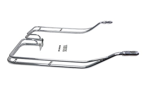 Nostalgic Saddlebag Guard Rails for 1993-2008 Harley Davidson Touring Hard Bags by Cavalry - Used condition - US$123.65
